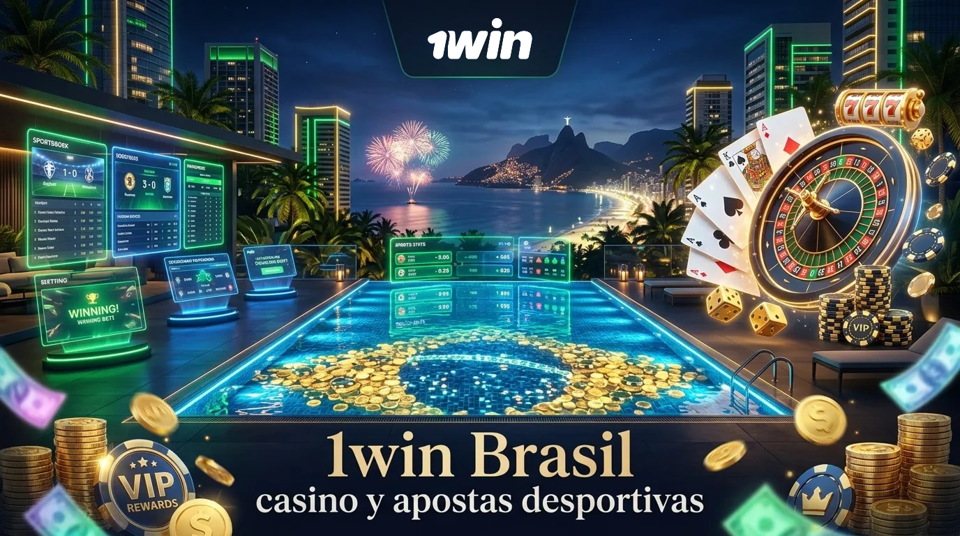 Opções de casino online e apostas disponíveis na 1win para jogadores do Brasil